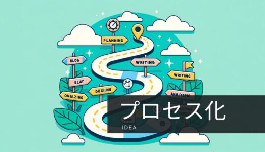 ブログ運営の地図を描こう！プロセス化で迷いをなくす方法