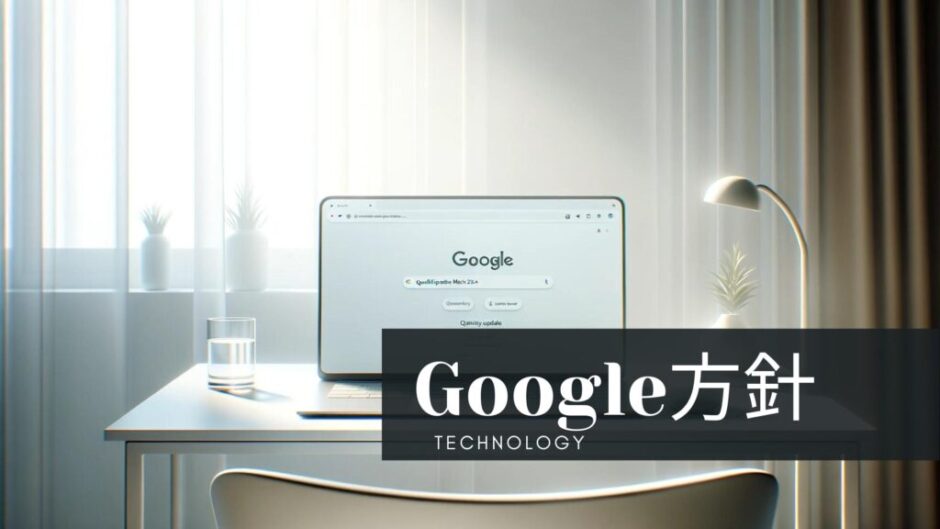 ブログ運営：Google方針