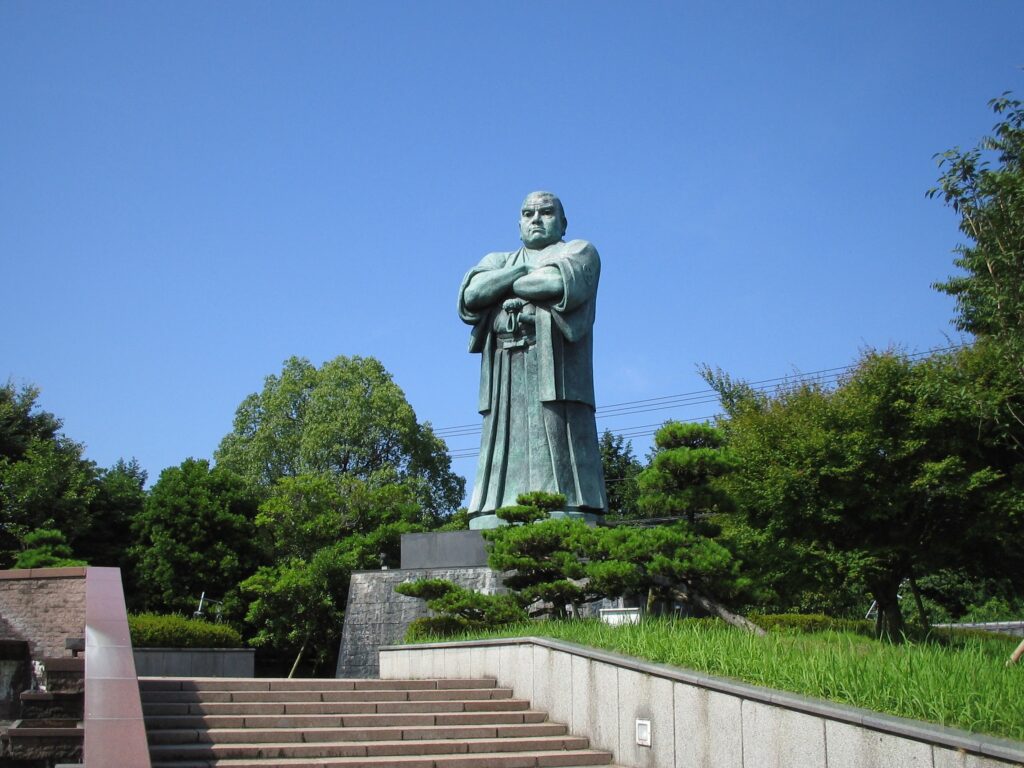 西郷公園の西郷隆盛像