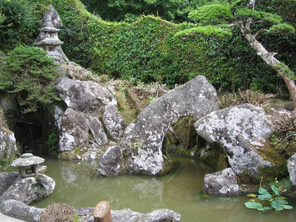 知覧武家屋敷高城庵の庭